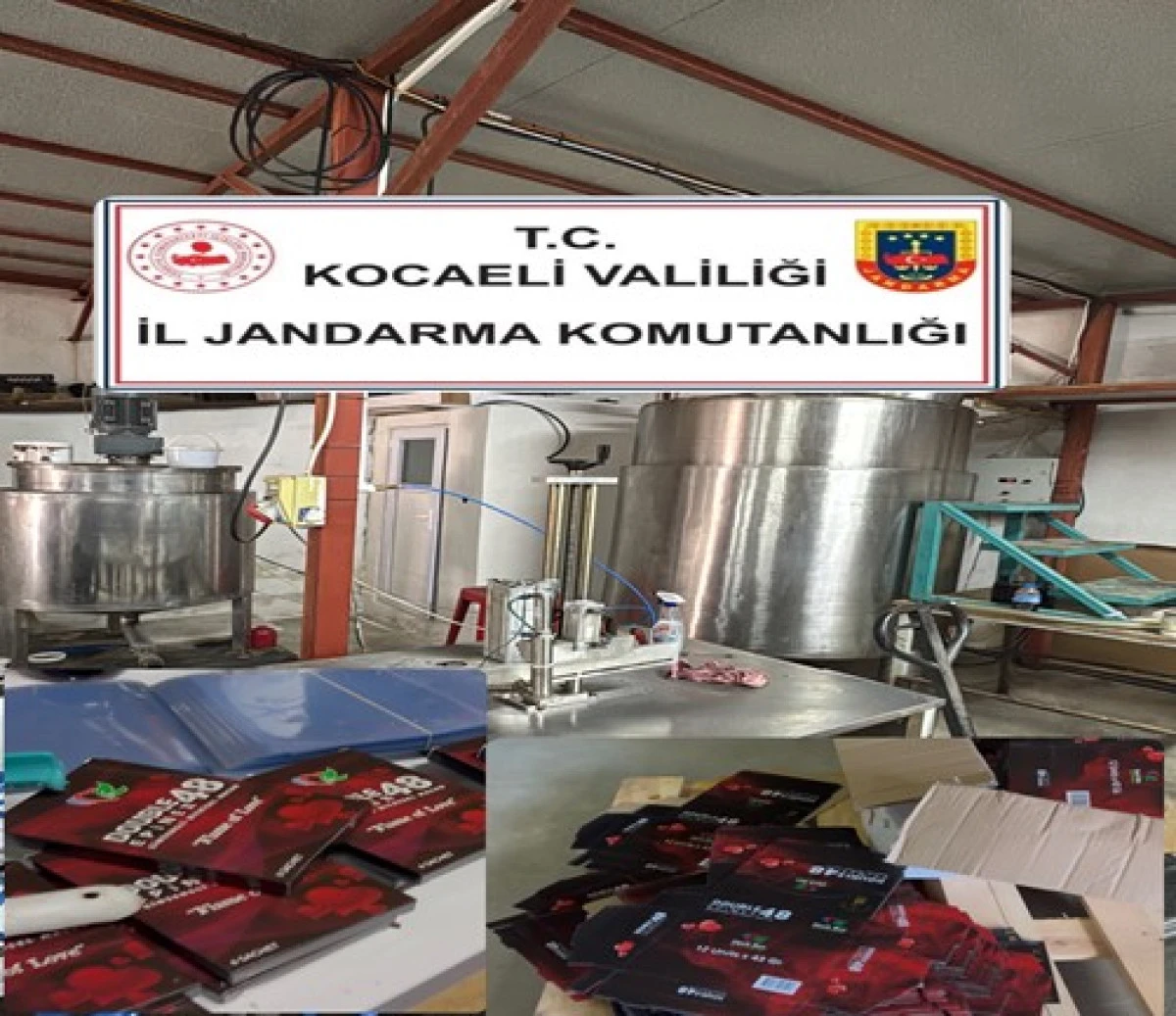 10 MİLYON TL&rsquo;LİK KA&Ccedil;AK MACUN İMALATHANESİ &Ccedil;&Ouml;KERTİLDİ!