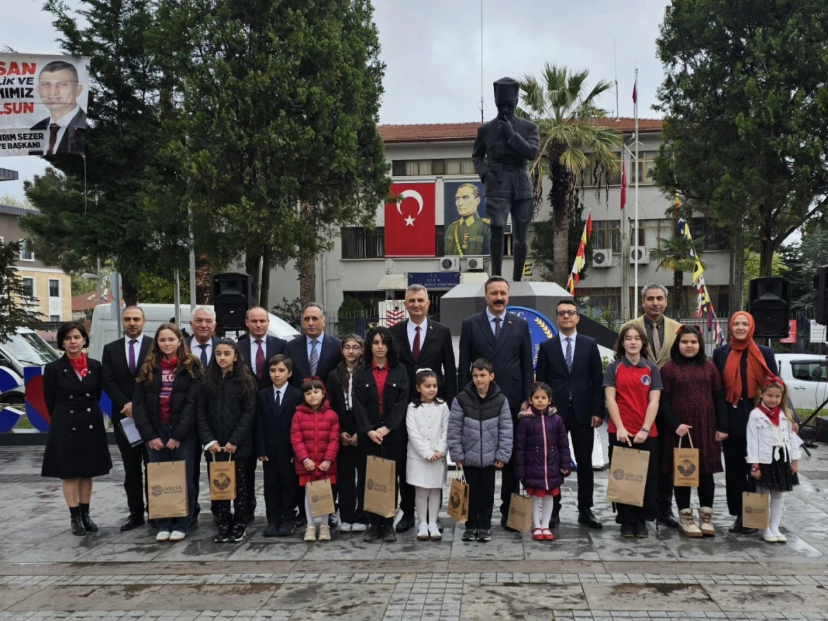 23 NİSAN ULUSAL EGEMENLİK VE &Ccedil;OCUK BAYRAMI G&Ouml;LC&Uuml;K&rsquo;TE T&Ouml;RENLE KUTLANDI