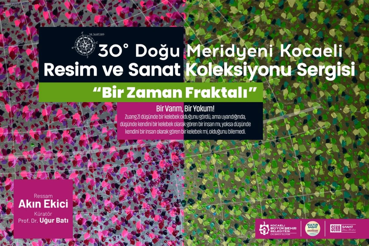 “30° DOĞU MERİDYENİ KOCAELİ” SERGİSİ AÇILIYOR