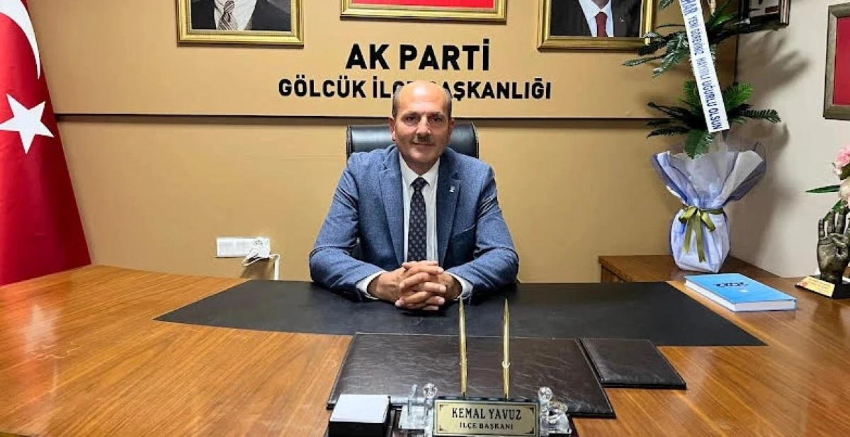 AK PARTİ İL&Ccedil;E BAŞKANI KEMAL YAVUZ 19 MAYIS GEN&Ccedil;LİK VE SPOR BAYRAMINI KUTLADI