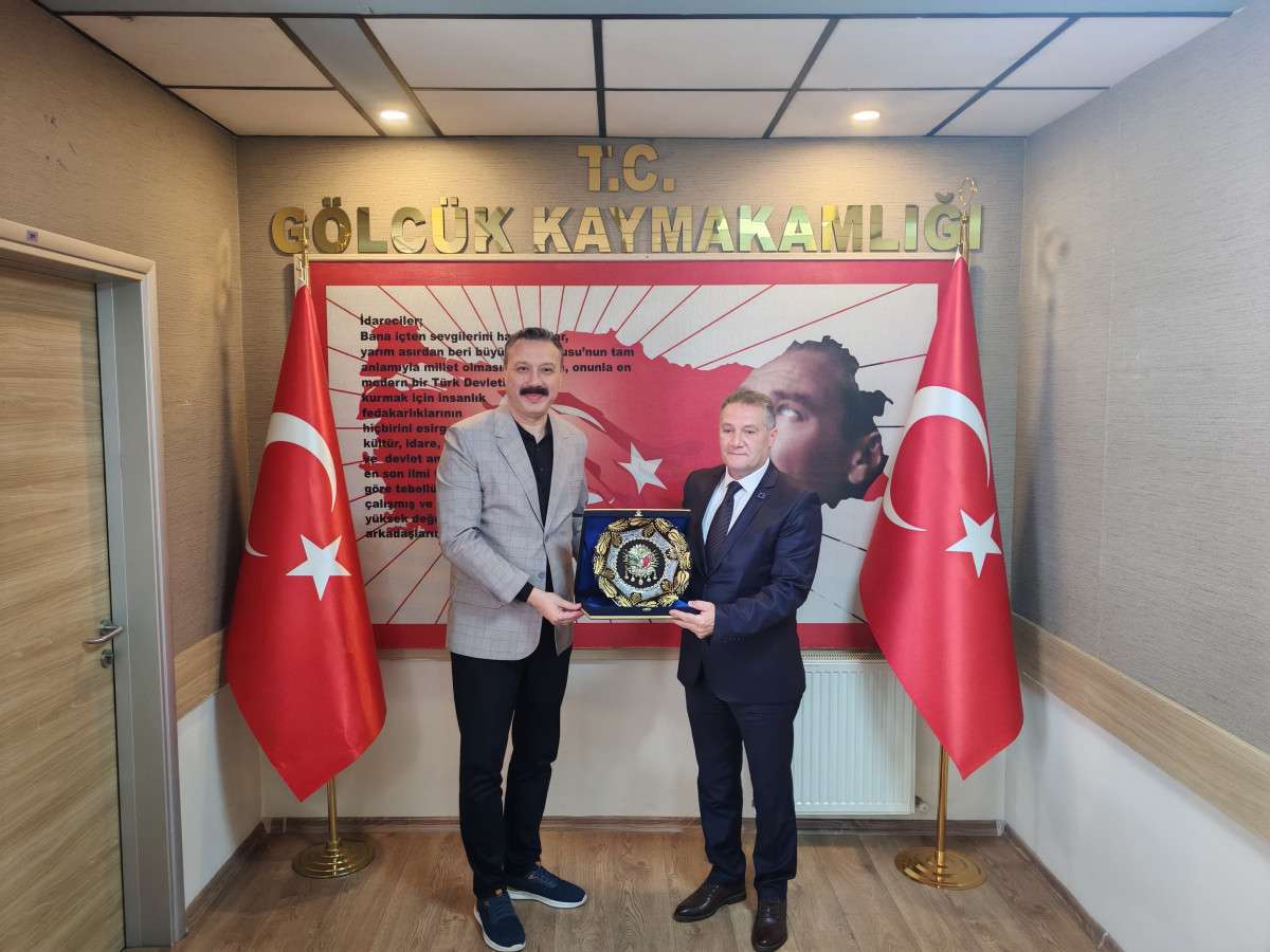 ANAHTAR PARTİ' DEN KAYMAKAMA ZİYARET