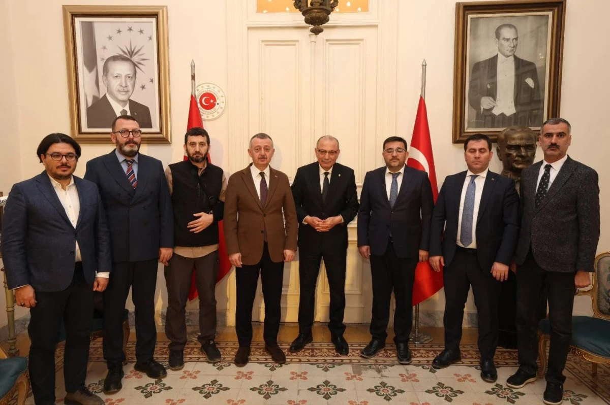 BAŞKAN B&Uuml;Y&Uuml;KAKIN, MISIR&rsquo;DA