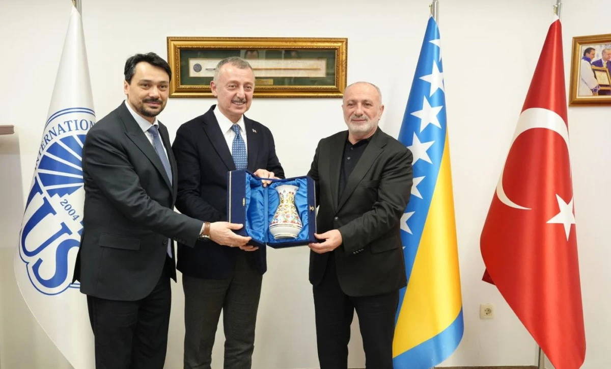 BAŞKAN B&Uuml;Y&Uuml;KAKIN&rsquo;DAN BOSNA&rsquo;DA RESMİ TEMASLAR