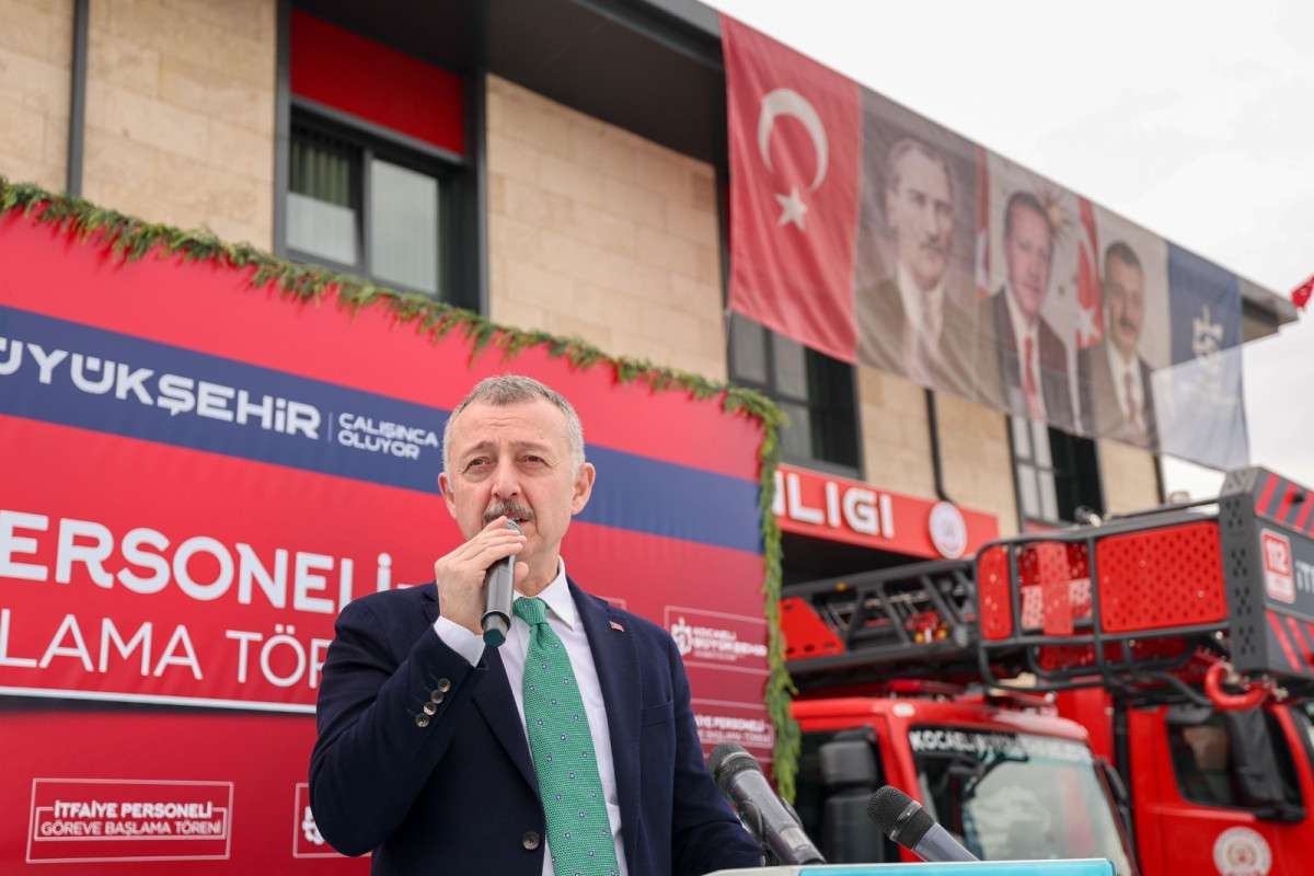 BÜYÜKAKIN: TÜRKİYE’DEKİ EN GÜÇLÜ İTFAİYE TEŞKİLATINDAN BİRİYİZ