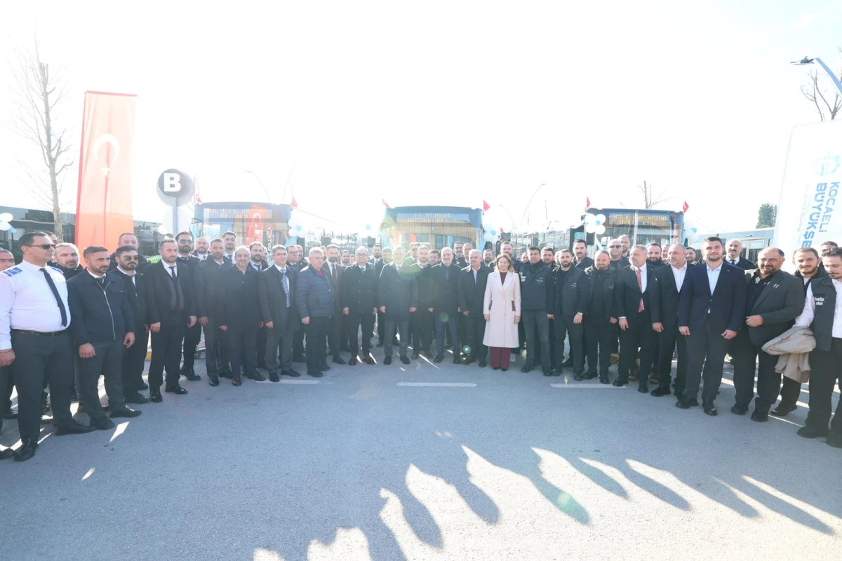 B&Uuml;Y&Uuml;KAKIN: T&Uuml;RKİYE&rsquo;NİN EN GEN&Ccedil; ULAŞIM FİLOSU KOCAELİ&rsquo;DE
