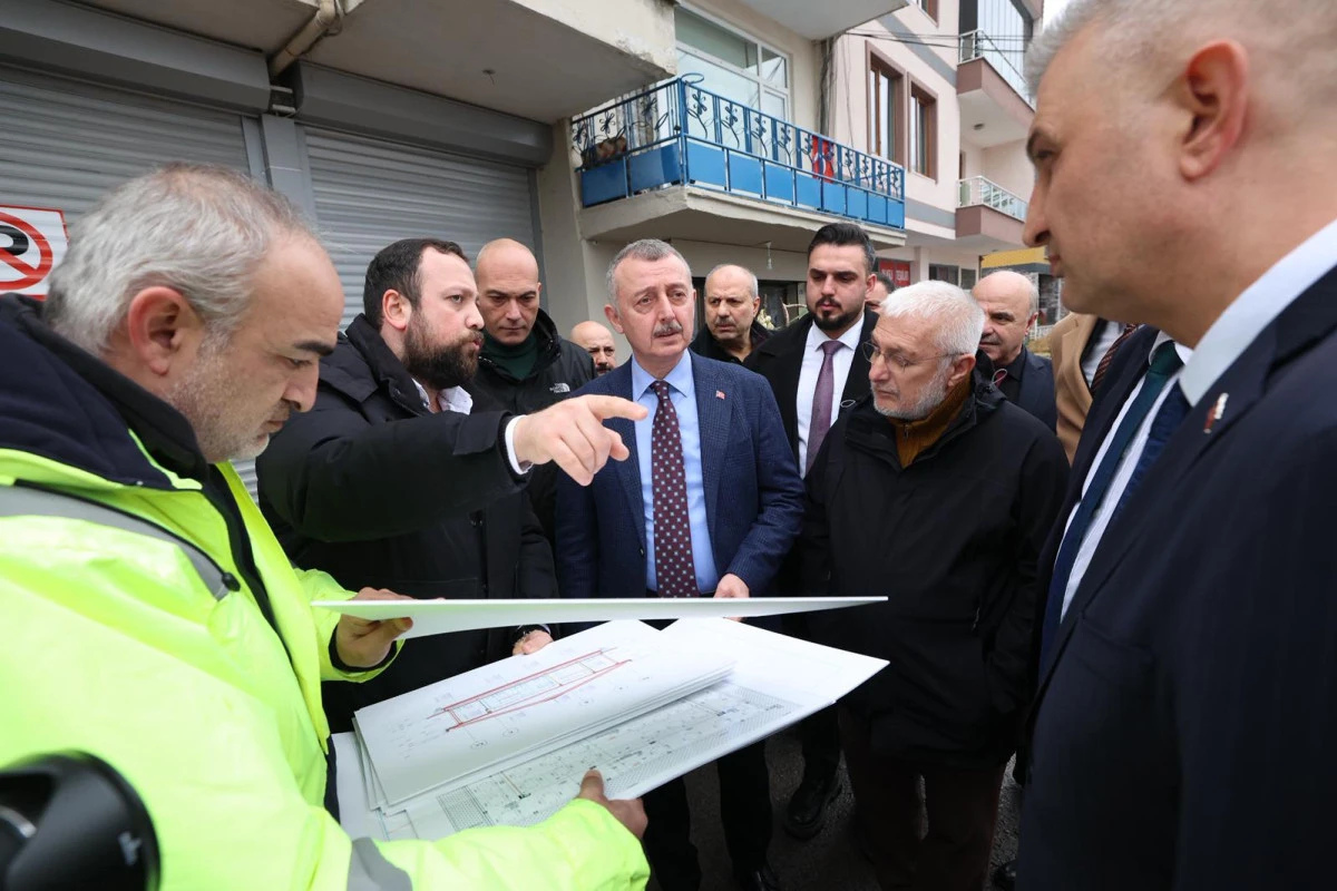B&Uuml;Y&Uuml;KAKIN, YERİNDE İNCELEDİ: G&Ouml;LC&Uuml;K&rsquo;TE O &Ccedil;ALIŞMALAR YAZ AYINA YETİŞECEK