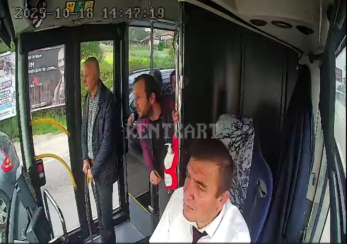 BÜYÜKŞEHİR OTOBÜS ŞOFÖRÜNDEN DUYARLI DAVRANIŞ