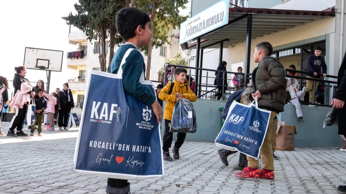 B&Uuml;Y&Uuml;KŞEHİR&rsquo;DEN HATAYLI AFETZEDELERE VEFA ZİYARETİ