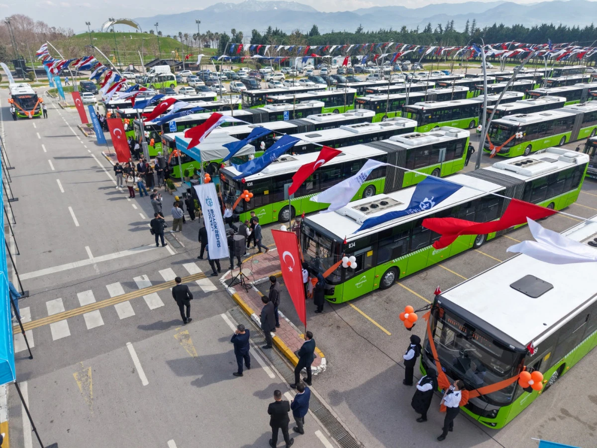 &Ccedil;evreyi koruyan filo, konforlu ulaşım