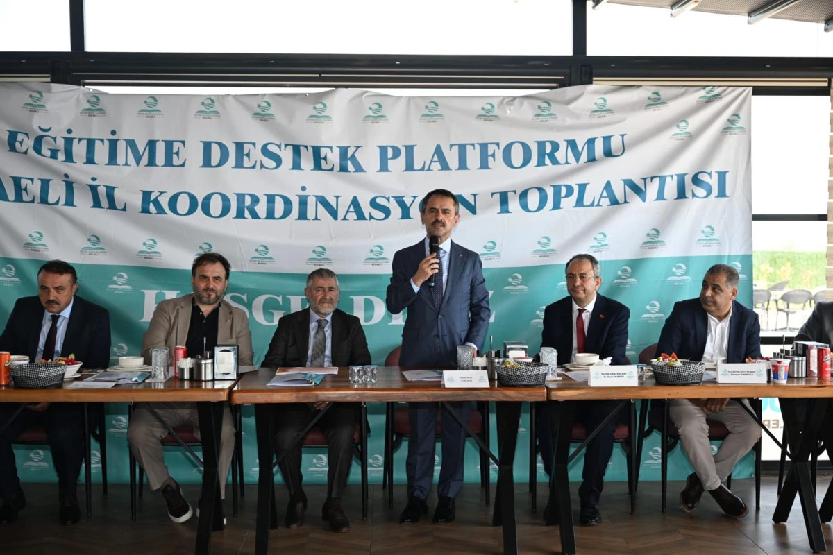 Eğitime Destek Platformu Kocaeli İl Koordinasyon Toplantısı Ger&ccedil;ekleştirildi