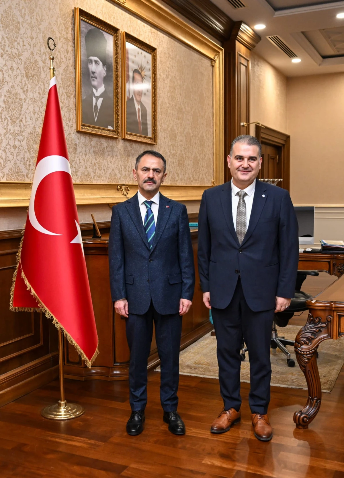 FATİH BAYRAM, VALİ İLHAMİ AKTAŞ&rsquo;I ZİYARET ETTİ