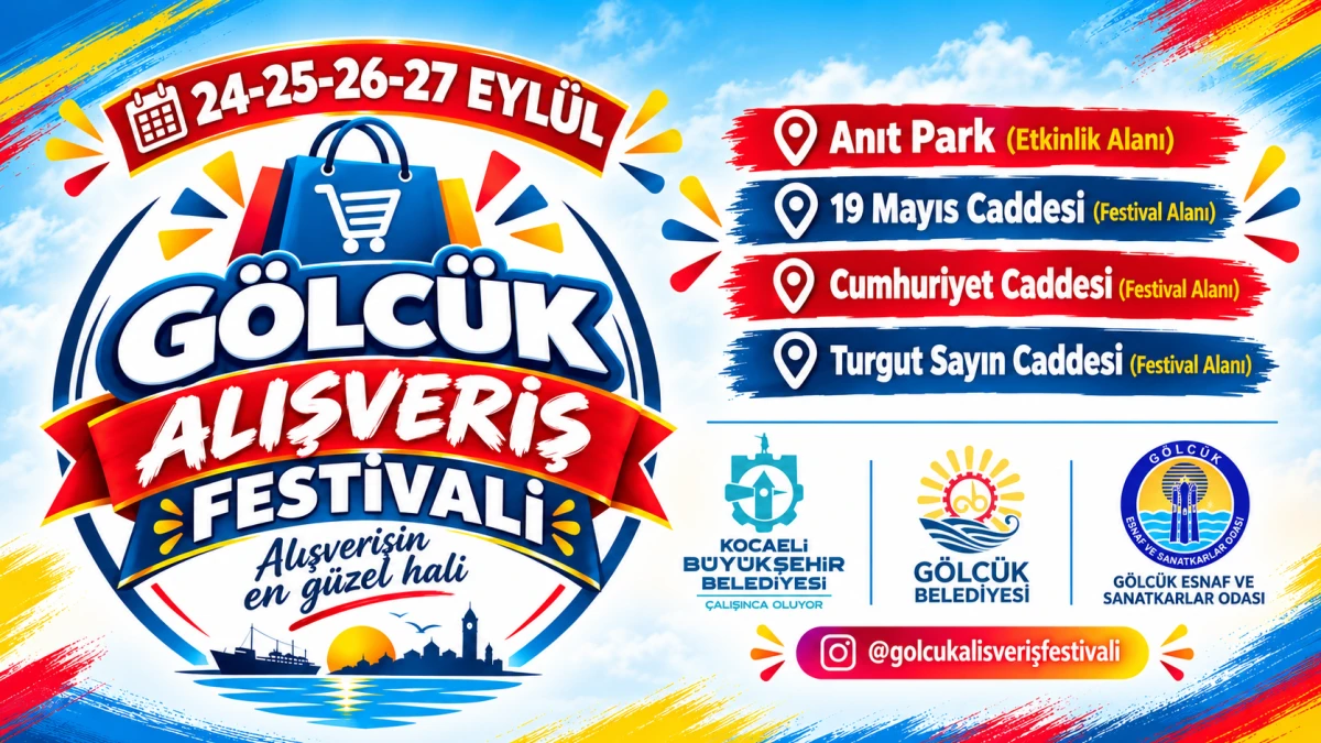 G&ouml;lc&uuml;k Alışveriş Festivali başlıyor