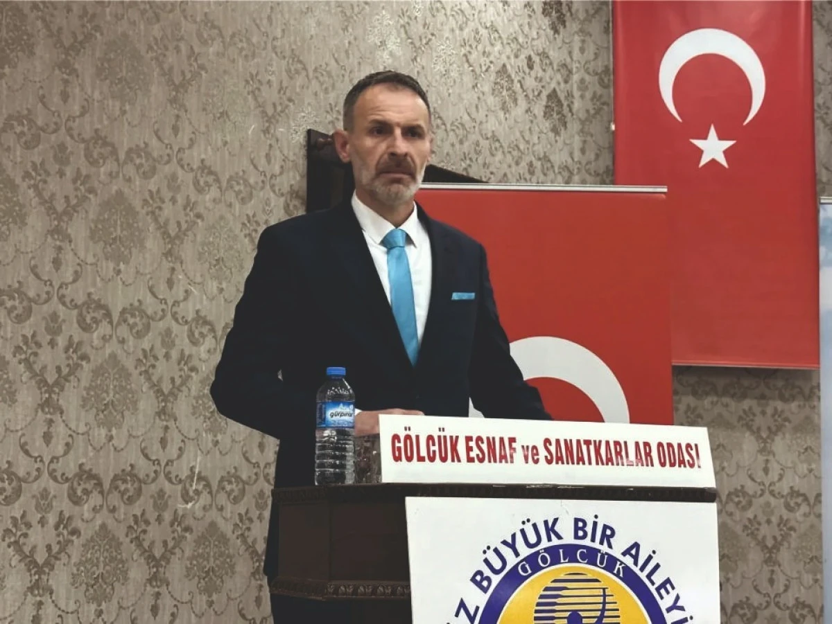 G&Ouml;LC&Uuml;K ESNAFI ''DEĞİŞİM'' İSTEDİ YENİ BAŞKAN TUNCAY YILDIZ OLDU