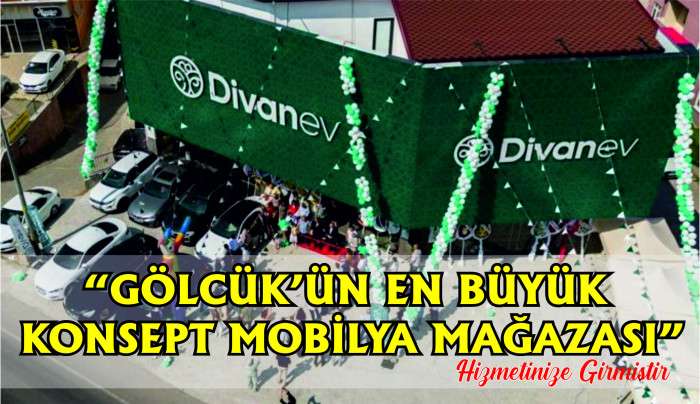 GÖLCÜK'ÜN EN BÜYÜK KONSEPT MOBİLYA MAĞAZASI HİZMETE AÇILDI