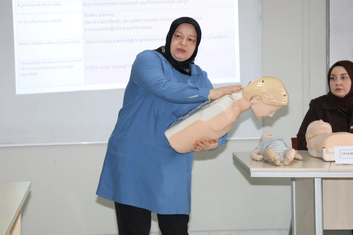 HAYAT KURTARMANIN YOLU BU EĞİTİMDEN GE&Ccedil;İYOR