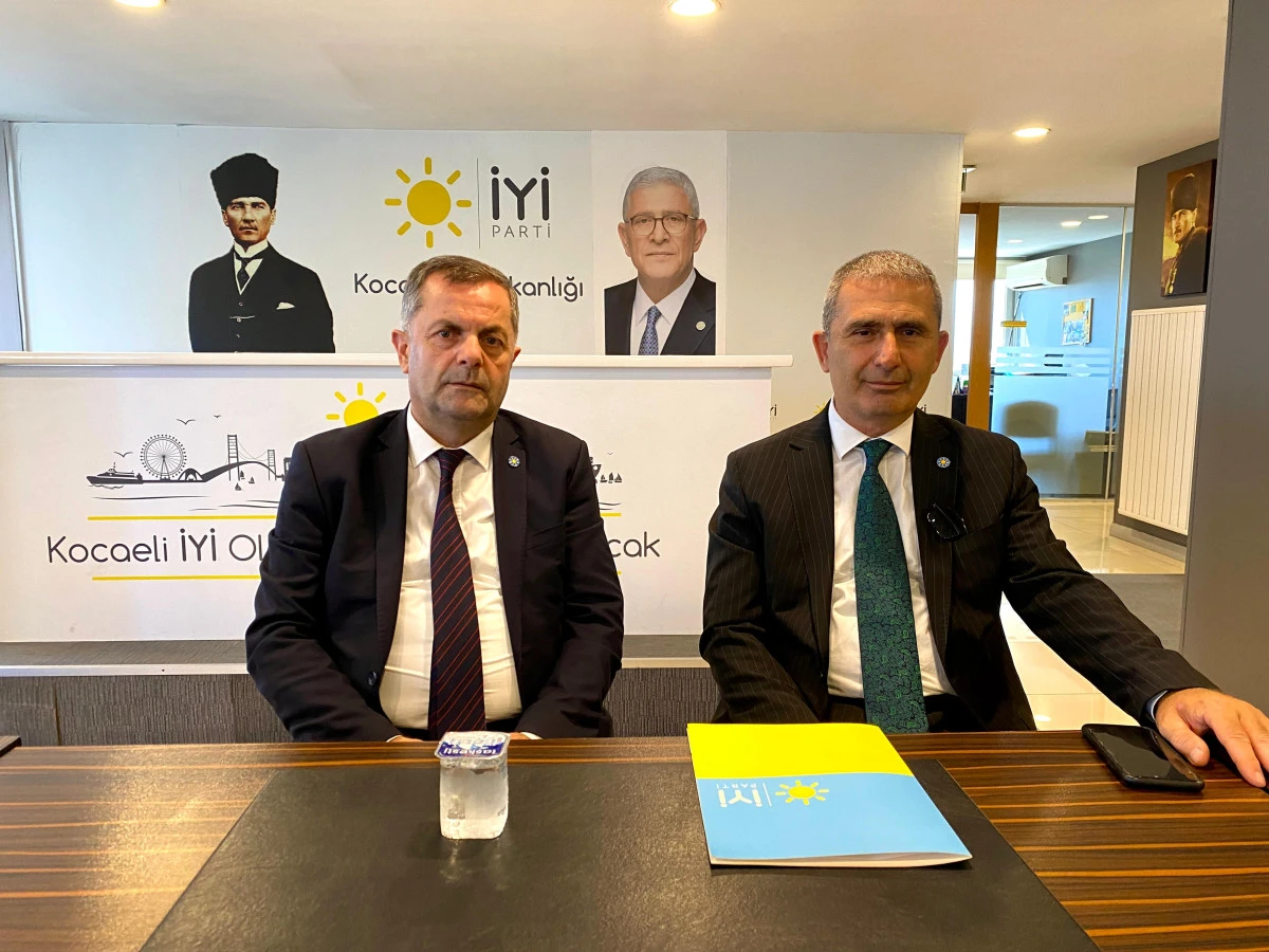 İYİ Parti G&ouml;lc&uuml;k&rsquo;te Yeni D&ouml;nem: Nihat Yıldız İl&ccedil;e Başkanı Oldu
