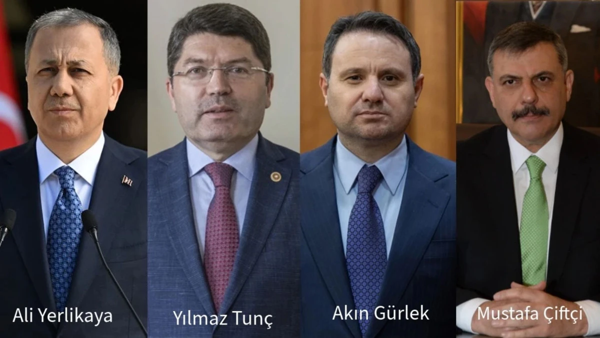 KABİNE DE DEĞİŞİKLİK..G&Uuml;RLEK ADALET,&Ccedil;İFT&Ccedil;İ İ&Ccedil; İŞLERİ BAKANI OLDU