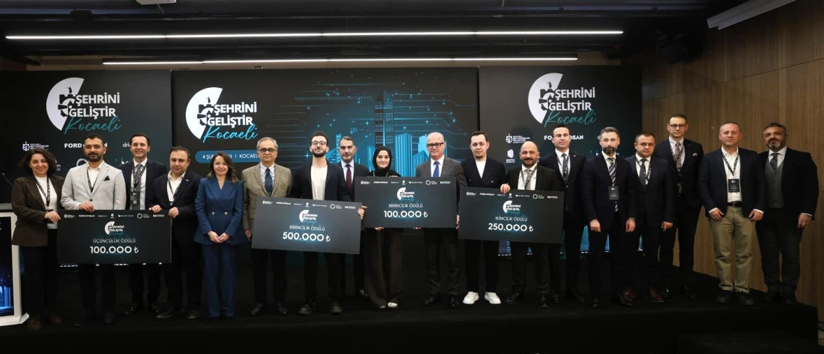 KOCAELİ İ&Ccedil;İN YENİLİK&Ccedil;İ PROJELER &Ouml;D&Uuml;LLENDİRİLDİ