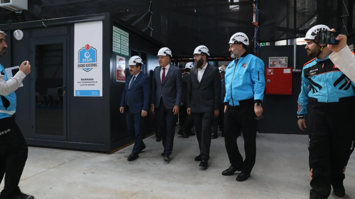 Kocaeli’de Marmara Afet Koordinasyon ve Lojistik Merkezi açıldı