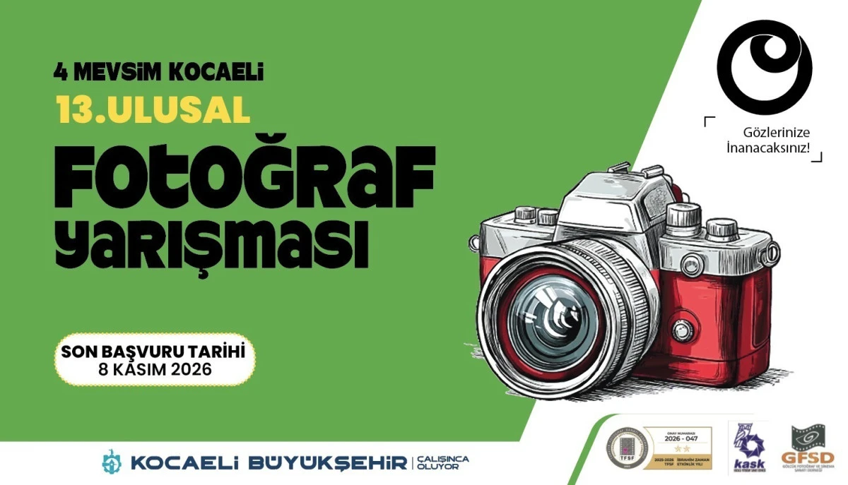Kocaeli&rsquo;nin d&ouml;rt mevsimi objektiflere taşınıyor