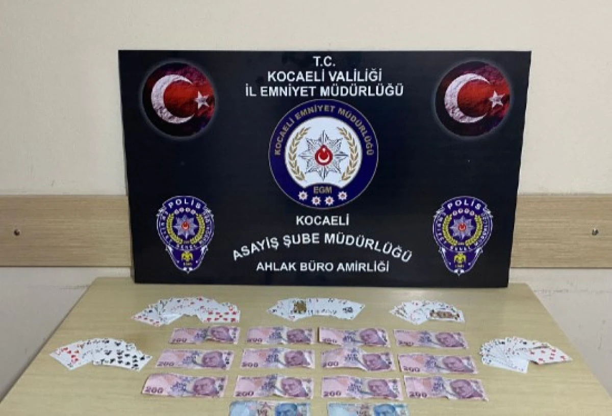MASALARINDA 3 BİN 200 LİRA ÇIKAN KUMARCILARA 83 BİN TL CEZA KESİLDİ
