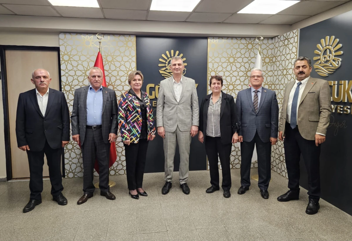 MUHTARLAR, PROTOKOLÜ ZİYARET ETTİ