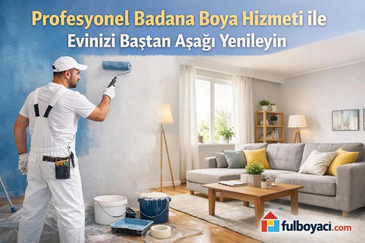Profesyonel Badana Boya Hizmeti ile Evinizi Baştan Aşağı Yenileyin