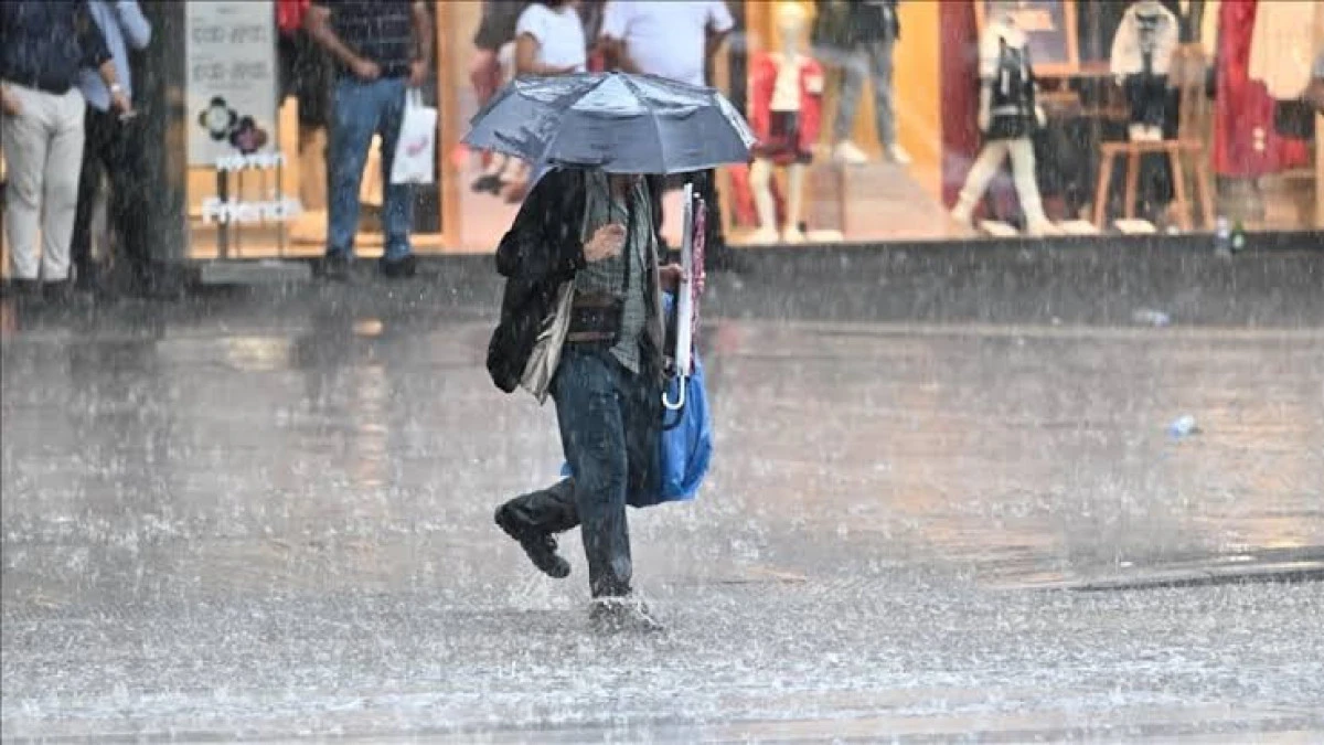 Sağanak ve serin hava geliyor