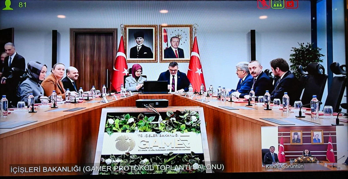 VALİ İLHAMİ AKTAŞ İKİ BAKANLA ZİRVEDE! KOCAELİ'NİN SOSYAL RİSK HARİTASI MASAYA YATIRILDI