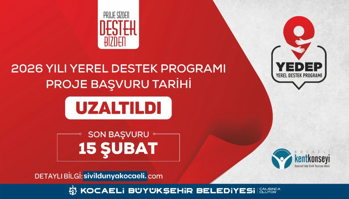 YEDEP 2026&rsquo;DA BAŞVURU S&Uuml;RESİ 15 ŞUBAT&rsquo;A UZATILDI