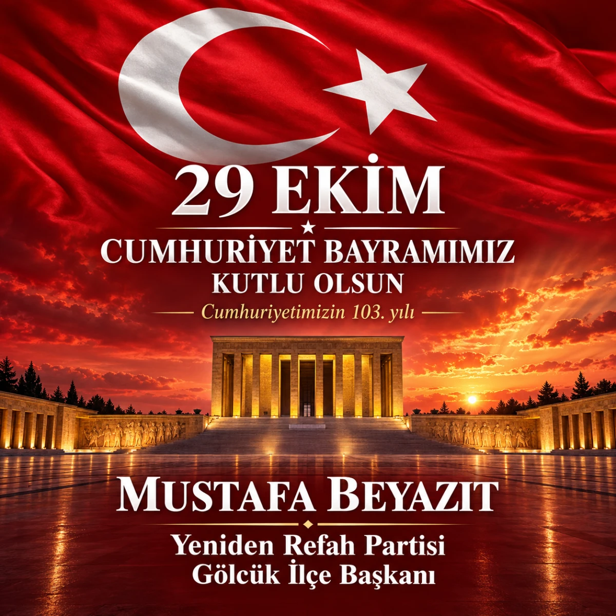 YENİDEN REFAH PARTİSİ İL&Ccedil;E BAŞKANI MUSTAFA BEYAZIT