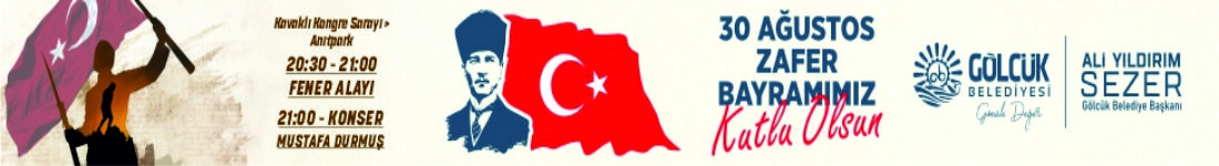 GÖLCÜK BELEDİYESİ  30 ağustos
